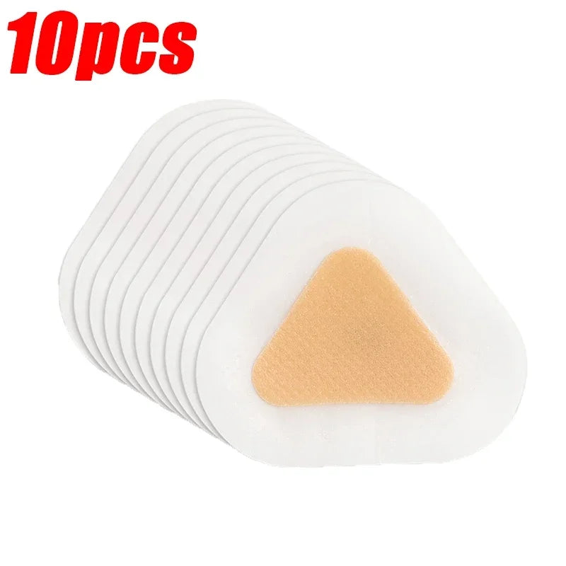 Lot de 10 à 50 autocollants en gel silicone pour chaussures, patchs de soulagement de la douleur, doublures adhésives pour talons hauts, soins des pieds, coussinets hydrocolloïdes.